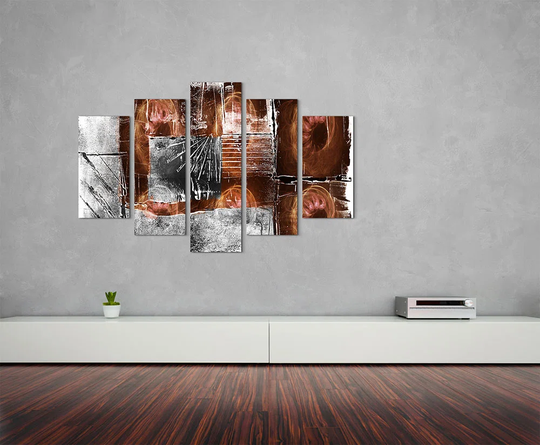 Enigma Abstract 793 Graphic Art Print Multi-Piece Image on Canvas