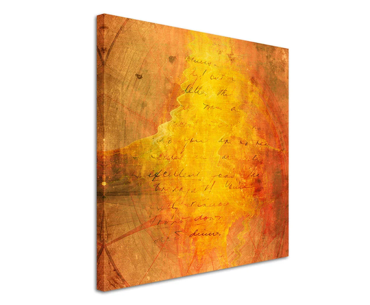 Enigma 1030 Abstract Graphic Art Print on Canvas