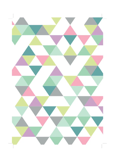 Triangle Graphic Art