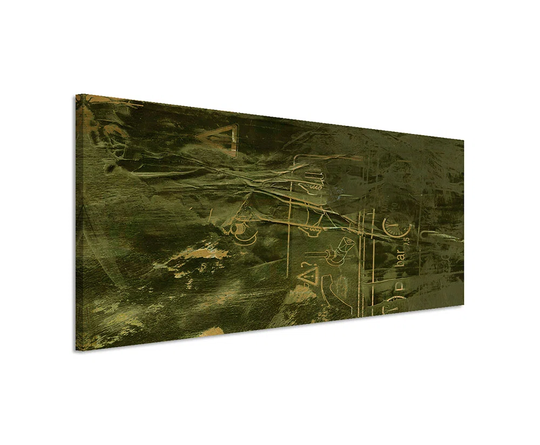 Enigma Panorama Abstract 870 Graphic Art Print on Canvas