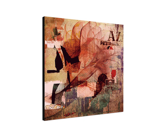 Enigma 259 Abstract Graphic Art Print on Canvas