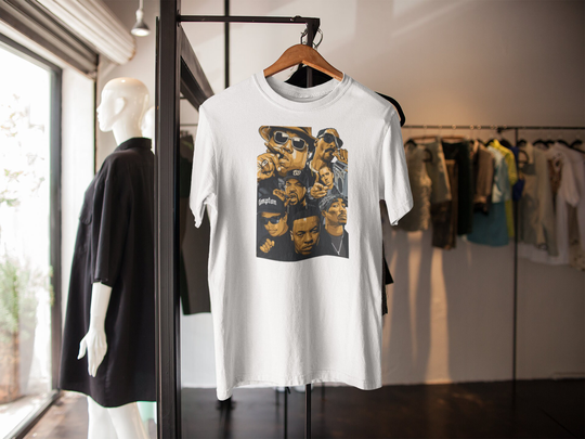 West Coast Rap Legends Inspired T Shirt Hip Hop Dope Adults Kids