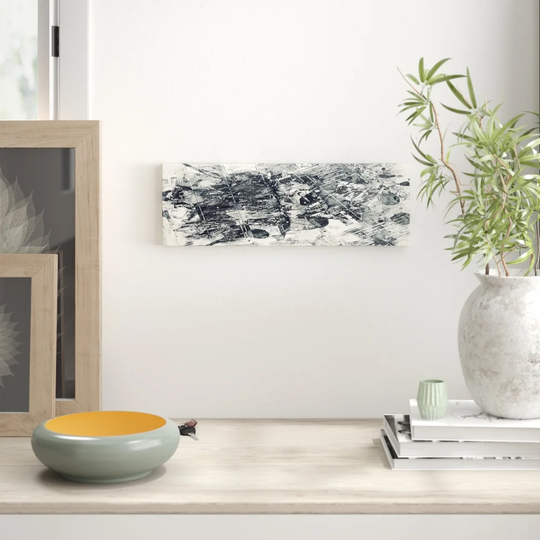 Enigma Panorama Abstract 831 Graphic Art Print on Canvas