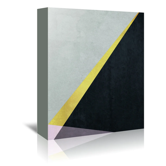'Geometric Art 53' by Pop Monica - Wrapped Canvas Graphic Art Print