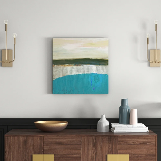 Enigma 653 Abstract Graphic Art Print on Canvas