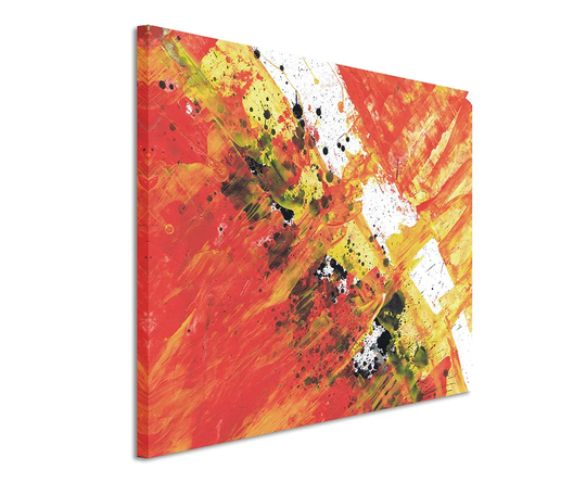 Enigma Abstract 513 Graphic Art Print on Canvas