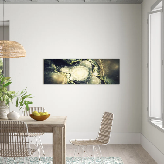 Enigma Panorama Abstract 403 Graphic Art Print on Canvas