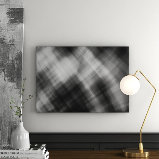 Abstract Graphic Art Print on Canvas