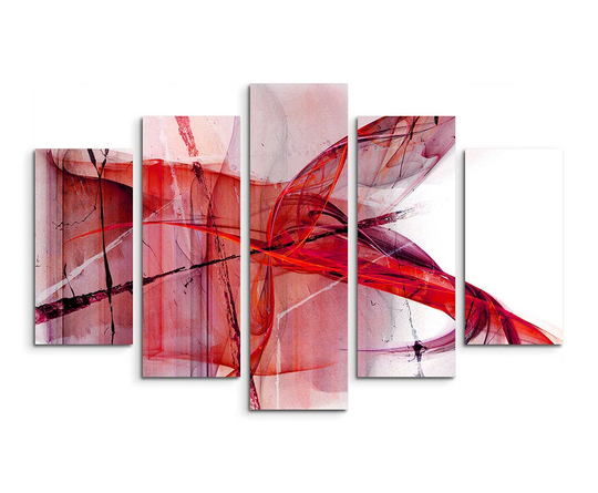 Enigma Abstract 1427 Graphic Art Print Multi-Piece Image on Canvas