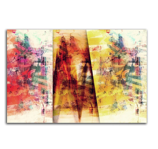 Enigma 268 Abstract Graphic Art Print on Canvas