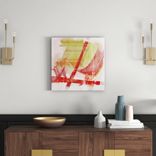 Enigma Abstract 796 Graphic Art Print on Canvas