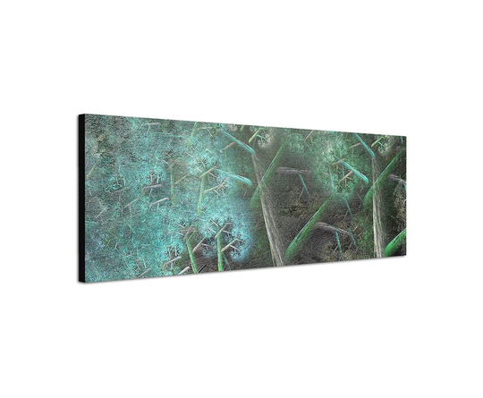 Enigma Panorama Abstract 481 Graphic Art Print on Canvas