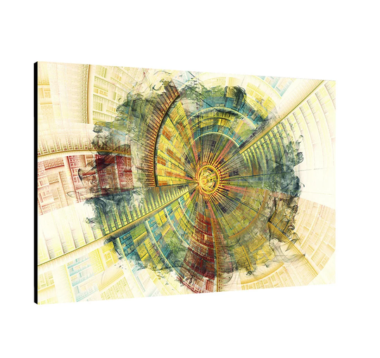 Enigma 428 Abstract Graphic Art Print on Canvas