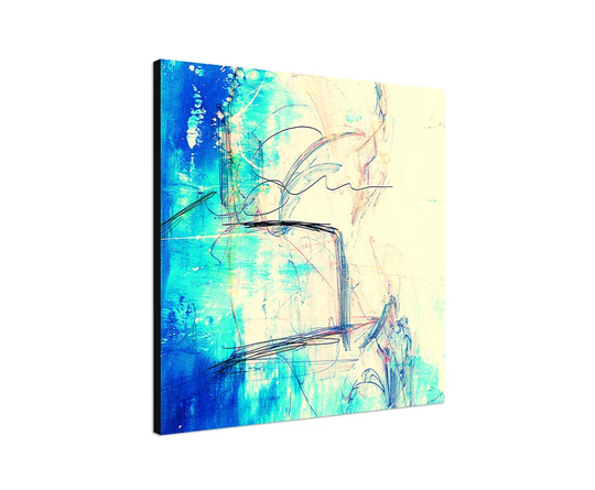 Enigma 260 Abstract Graphic Art Print on Canvas