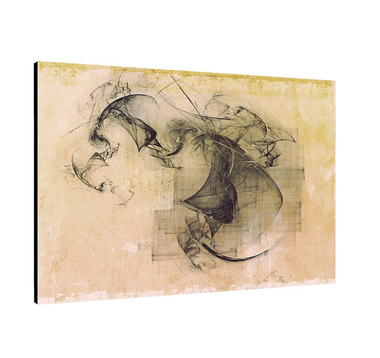 Enigma Abstract 375 Graphic Art Print on Canvas
