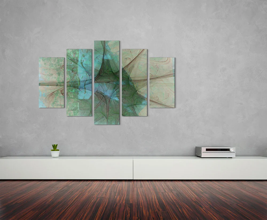 Enigma Scultpure Abstract 1281 Graphic Art Print Multi-Piece Image on Canvas