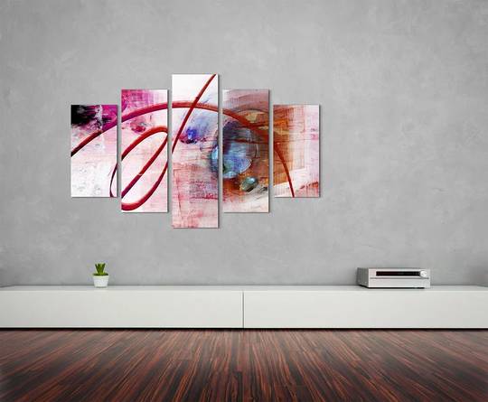 Enigma Scultpure Abstract 1334 Graphic Art Print Multi-Piece Image on Canvas