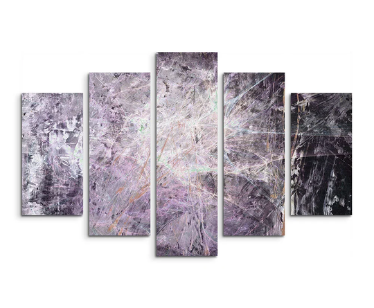 Abstract Sculpture 1222 Multi-Piece Image Graphic Art Print on Wrapped Canvas