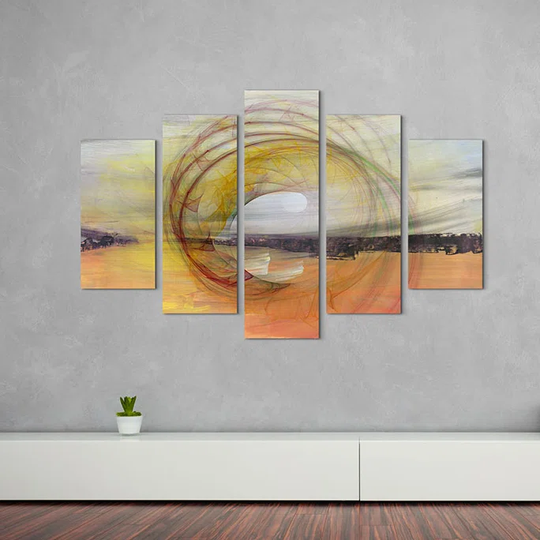 Enigma Abstract 1478 Graphic Art Print Multi-Piece Image on Canvas