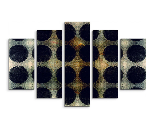 Enigma Sculpture Abstract 1388 Graphic Art Print Multi-Piece Image on Canvas