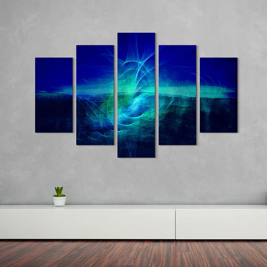 Enigma Abstract 1479 Graphic Art Print Multi-Piece Image on Canvas