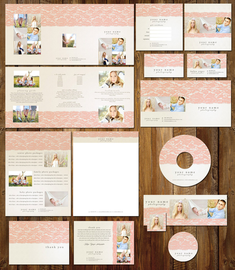 Boutique Marketing Package - Simple Lace- Photography