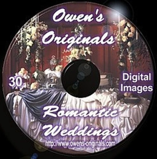 Romantic Weddings Digital Backdrops