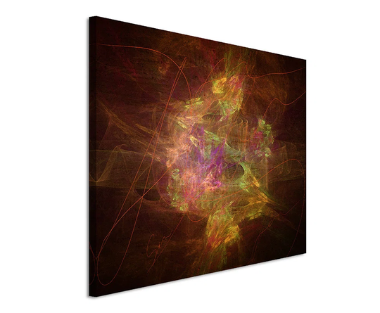 Enigma Abstract 1071 Graphic Art Print on Canvas