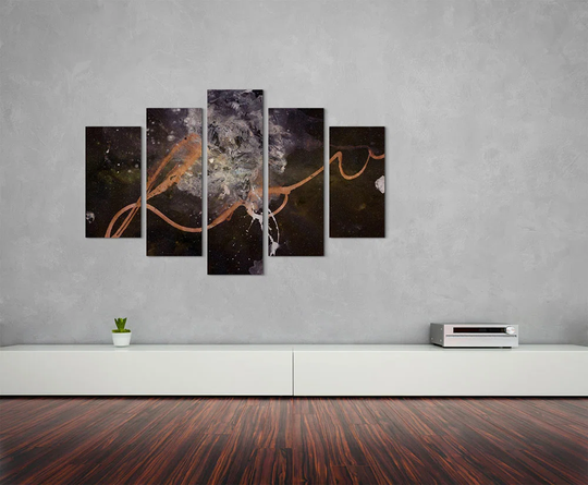 Enigma Abstract 691 Graphic Art Print Multi-Piece Image on Canvas