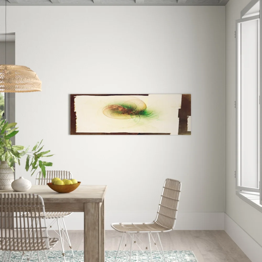 Enigma Panorama Abstract 201 Graphic Art Print on Canvas