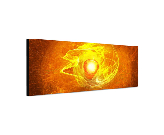 Enigma Panorama Abstract 032 Graphic Art Print on Canvas