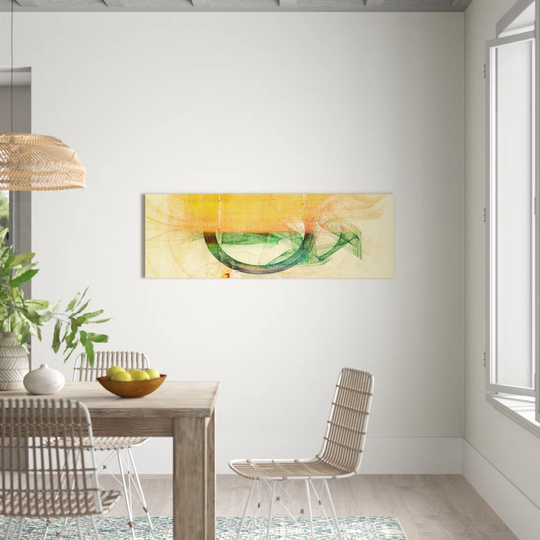 Enigma Panorama Abstract 192 Graphic Art Print on Canvas