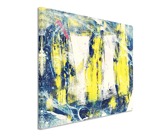 Enigma Abstract 962 Graphic Art Print on Canvas