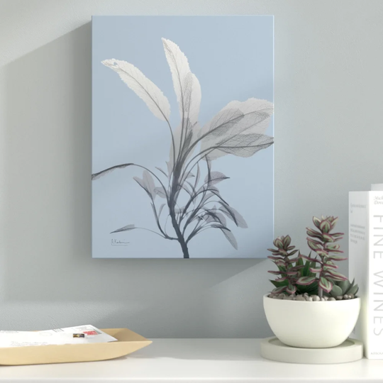 Skyway Sage - Wrapped Canvas Graphic Art Print