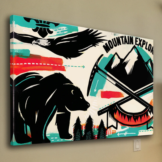 Wilderness - Wrapped Canvas Graphic Art Print