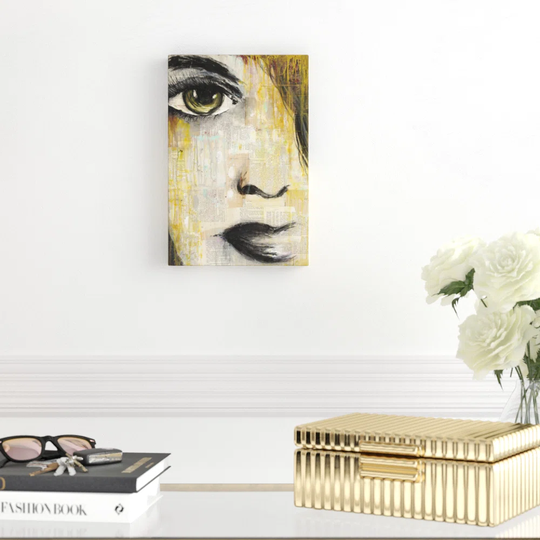Eye of the Beholder I by Courtney Prahl - Unframed Graphic Art Print on Canvas