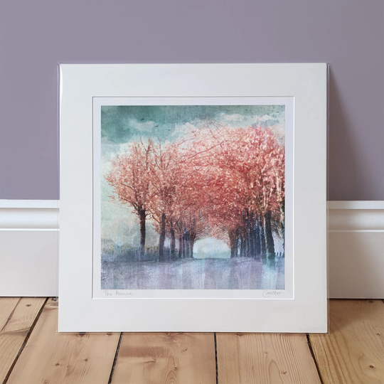 The Avenue, Glasgow, Scotland. Signed Giclée Fine Art Print Scottish Gift | Free UK Delivery