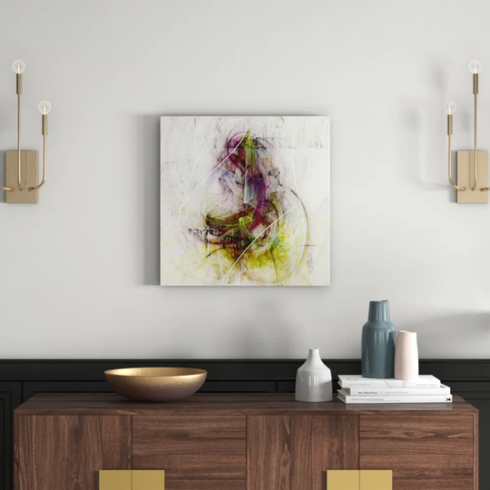 Enigma Abstract 1311 Graphic Art Print On Canvas