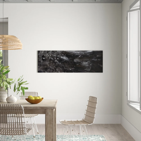 Enigma Panorama Abstract 841 Graphic Art Print on Canvas
