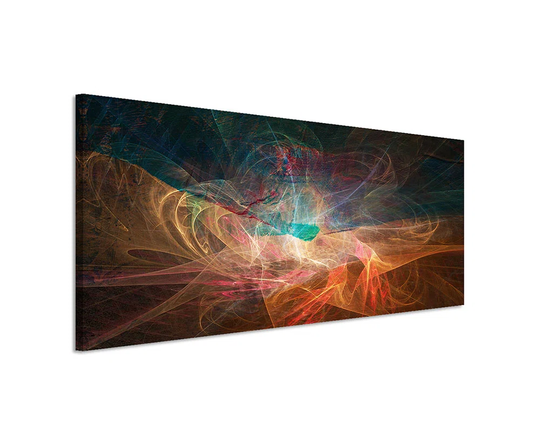 Enigma Panorama Abstract 1107 Graphic Art Print on Canvas