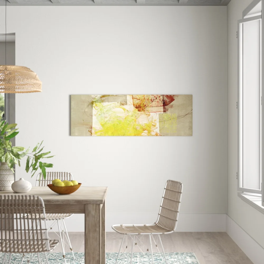 Enigma Panorama Abstract 339 Graphic Art Print on Canvas