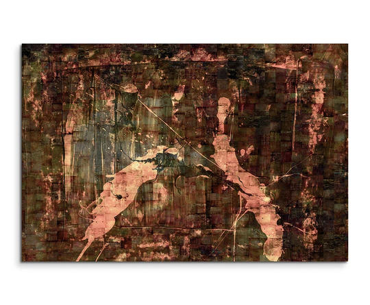 Enigma 627 Abstract Graphic Art Print on Canvas