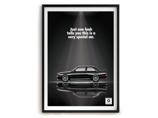 Bmw E30 M3 Poster