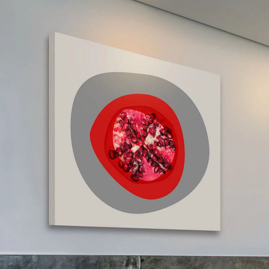 Pomegranate by Irena Orlov - Wrapped Canvas Graphic Art Print
