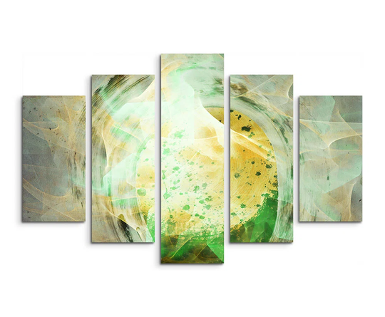 Enigma Sculpture Abstract 1221 Graphic Art Print Multi-Piece Image on Canvas