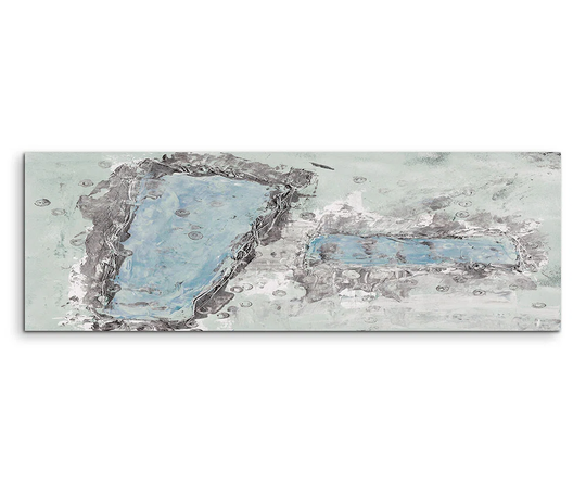 Enigma Panorama Abstract 712 Graphic Art Print on Canvas