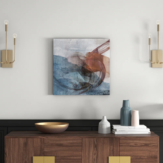 Enigma 1416 Abstract Graphic Art Print on Canvas