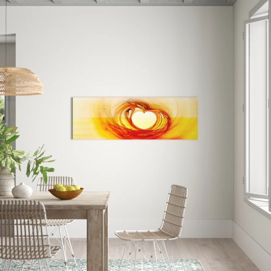 Panorama Abstract 202 Graphic Art Print on Canvas