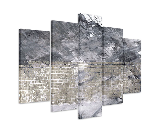 Enigma Abstract 520 Graphic Art Print Multi-Piece Image on Canvas