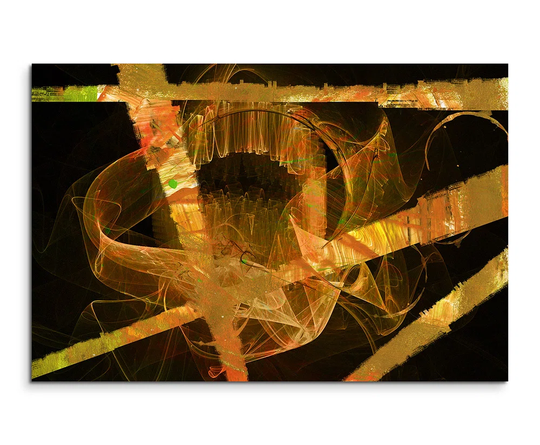 Enigma Abstract 791 Graphic Art Print on Canvas